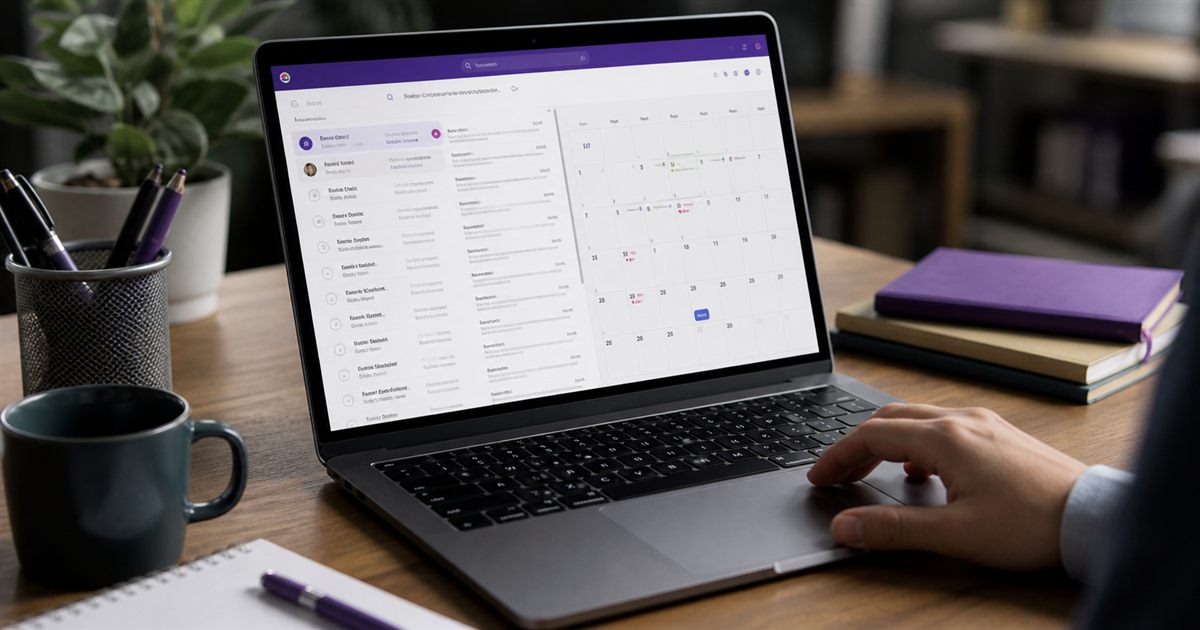 Long-lived secure inbox with multiple receiving domains and calendar markers